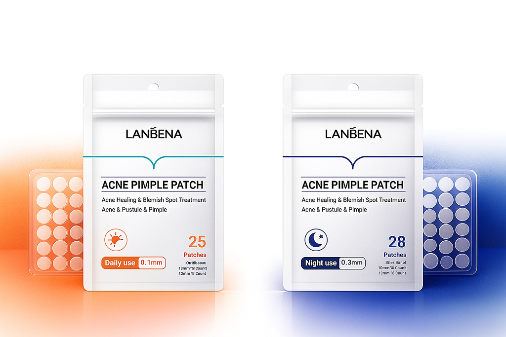 Two packages of LANBENA Acne Pimple Patch 
